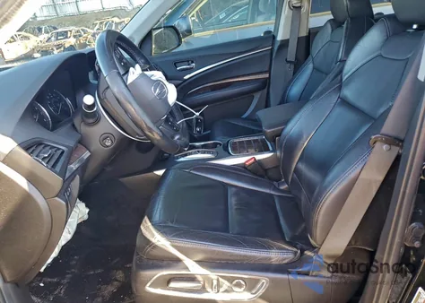 2020 Acura Mdx from USA, damaged, VIN 5J8YD4H3XLL038904